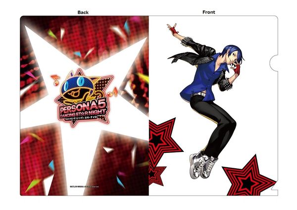 A5 Size Clear File Folder "Persona 5: Dancing Star Night (Yusuke)" by Contents Seed