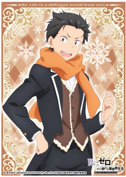 Character Sleeve "Re:Zero -Starting Life in Another World- Memory Snow (Natsuki Subaru)" EN-845 by Ensky