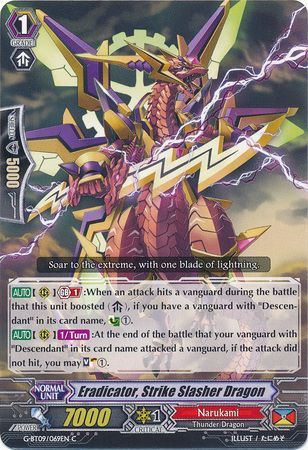 G-BT09/069EN (C) Eradicator, Strike Slasher Dragon