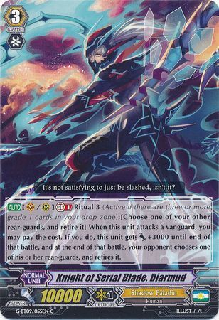 G-BT09/055EN (C) Knight of Serial Blade, Diarmud