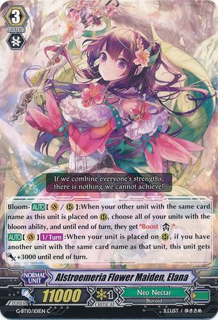 G-BT10/101EN (C) Alstroemeria Flower Maiden, Elana