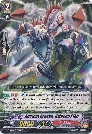 G-BT10/063EN (C) Ancient Dragon, Hylaeon Pike