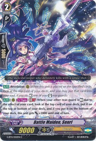 G-BT11/052EN (C) Battle Maiden, Senri