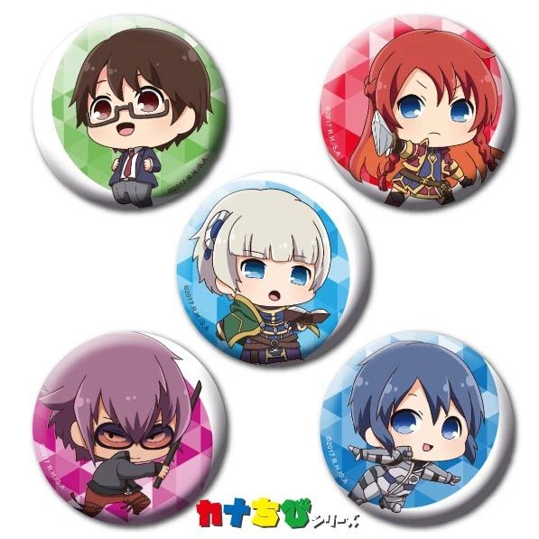 KanaChibi Can Badge Set "Re:CREATORS" by ACG