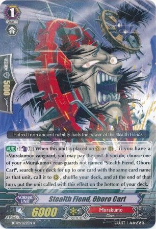 BT09/022EN (R) Stealth Fiend, Oboro Cart