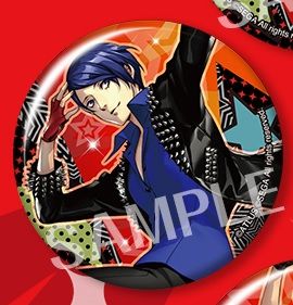 Trading Badge Collection "Persona 5: Dancing Star Night (Yusuke Kitagawa)" by Kotobukiya