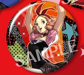 Trading Badge Collection "Persona 5: Dancing Star Night (Haru Okumura)" by Kotobukiya