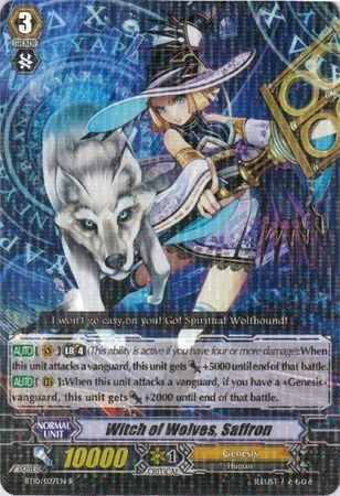 BT10/027EN (R) Witch of Wolves, Saffron