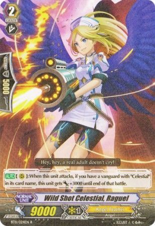 BT11/024EN (R) Wild Shot Celestial, Raguel