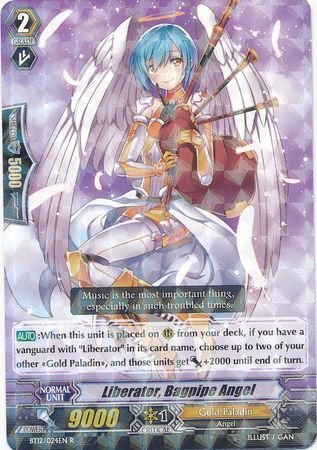 BT12/024EN (R) Liberator, Bagpipe Angel