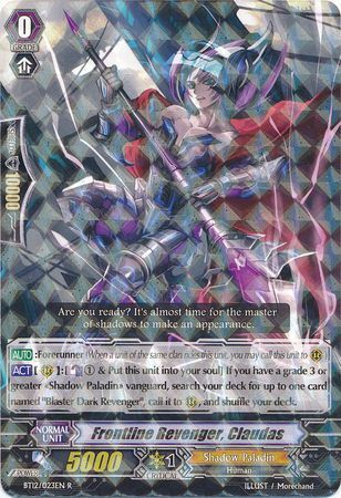 BT12/023EN (R) Frontline Revenger, Claudas