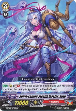 G-BT14/075EN (C) Spirit-calling Stealth Master, Suzu