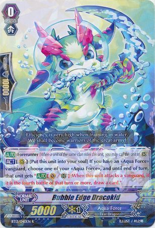 BT13/040EN (R) Bubble Edge Dracokid