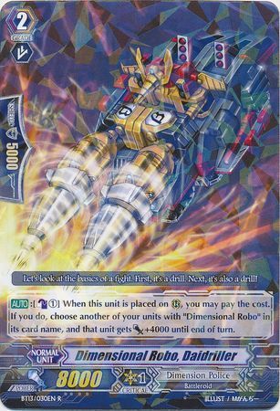 BT13/030EN (R) Dimensional Robo, Daidriller