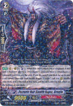 BT14/036EN (R) Demonic Hair Stealth Rogue, Grenjin