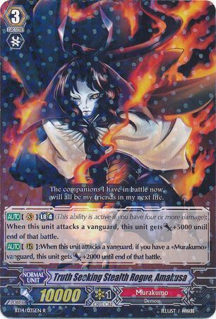 BT14/035EN (R) Truth Seeking Stealth Rogue, Amakusa