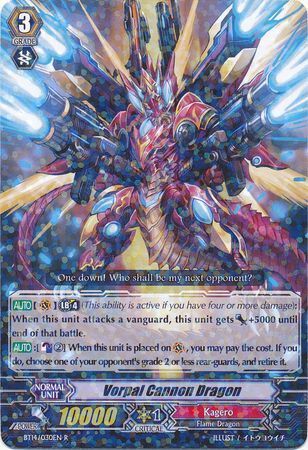 BT14/030EN (R) Vorpal Cannon Dragon