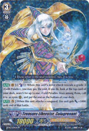 BT14/024EN (R) Treasure Liberator, Calogrenant