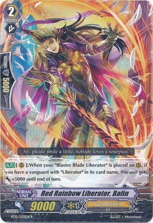 BT15/025EN (R) Red Rainbow Liberator, Balin