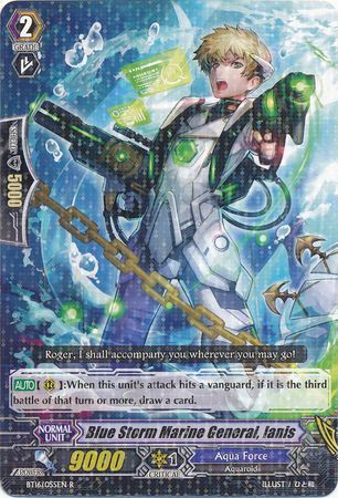 BT16/055EN (R) Blue Storm Marine General, Ianis