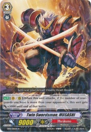 EB01/010EN (R) Twin Swordsman, MUSASHI