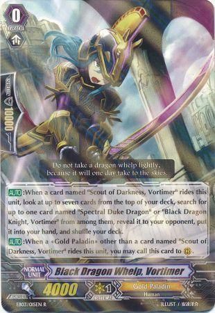 EB03/015EN (R) Black Dragon Whelp, Vortimer