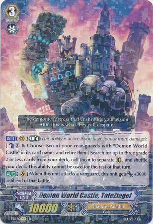 EB11/010EN (R) Demon World Castle, ToteZiegel