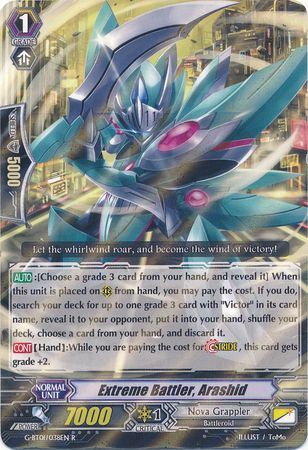 G-BT01/038EN (R) Extreme Battler, Arashid