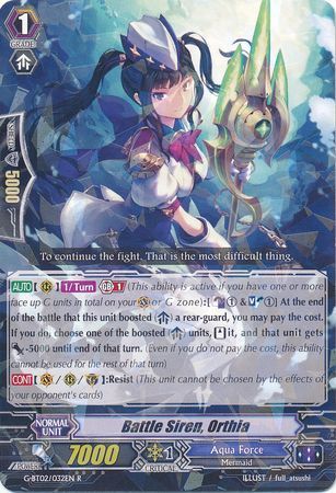 G-BT02/032EN (R) Battle Siren, Orthia