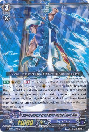 G-BT02/029EN (R) Marine General of the Wave-slicing Sword, Max