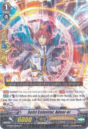 G-BT04/028EN (R) Solid Celestial, Adnar-el