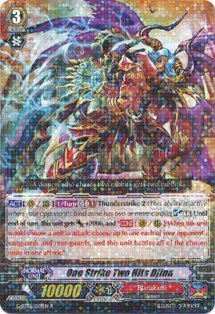 G-BT05/029EN (R) One Strike Two Hits Djinn