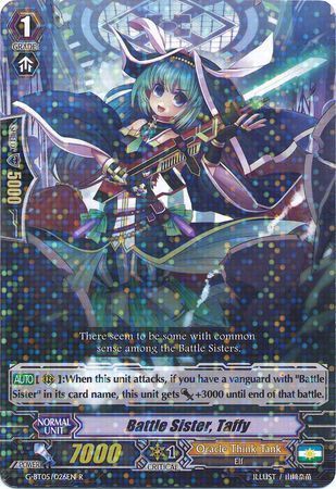 G-BT05/026EN (R) Battle Sister, Taffy