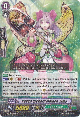 G-BT06/044EN (R) Peach Orchard Maiden, Elmy