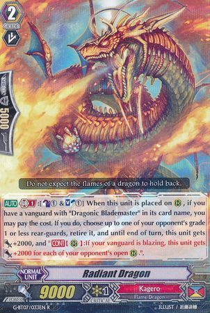 G-BT07/033EN (R) Radiant Dragon