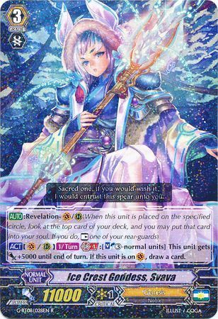 G-BT08/028EN (R) Ice Crest Goddess, Svava