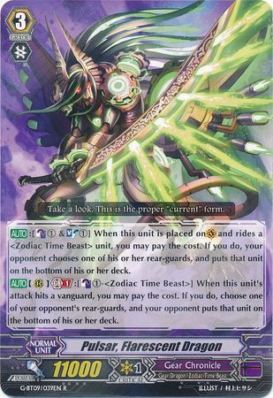 G-BT09/039EN (R) Pulsar, Flarescent Dragon