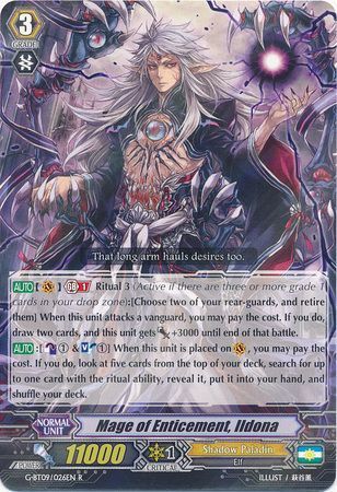 G-BT09/026EN (R) Mage of Enticement, Ildona