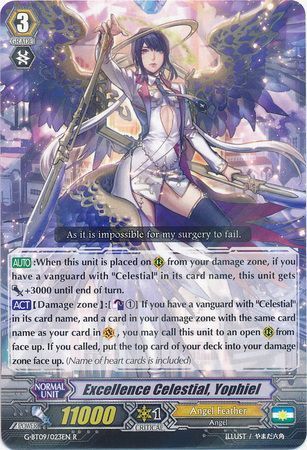 G-BT09/023EN (R) Excellence Celestial, Yophiel