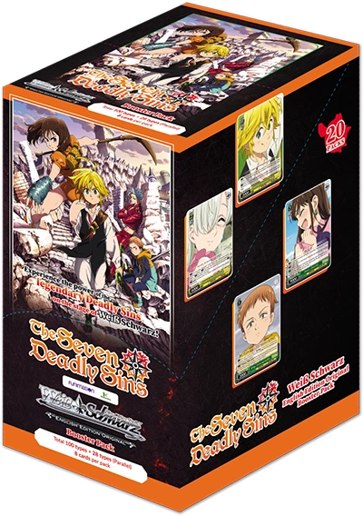Weiss Schwarz English Booster Box "The Seven Deadly Sins" by Bushiroad