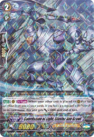 G-CMB01/015EN (R) Swordsman of Light, Blaster Axe Grawl