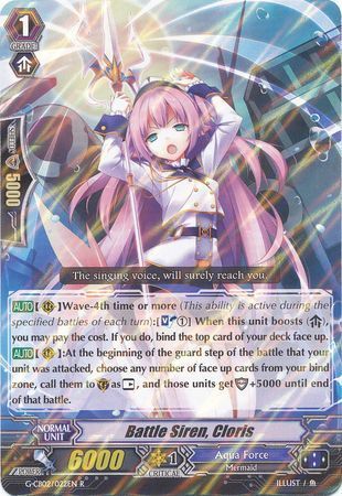 G-CB02/022EN (R) Battle Siren, Cloris