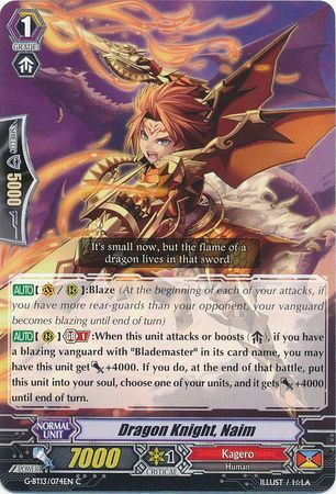 G-BT13/074EN (C) Dragon Knight, Naim