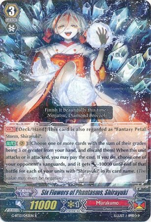 G-BT13/042EN (R) Six Flowers of Phantasms, Shirayuki