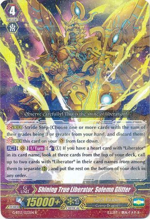 G-BT13/033EN (R) Shining True Liberator, Solemn Glitter