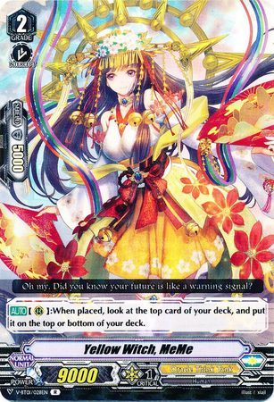 V-BT01/028EN (R) Yellow Witch, MeMe