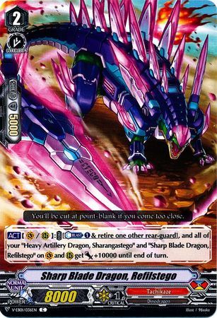 V-EB01/036EN (C) Sharp Blade Dragon, Refilstego