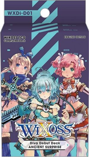 Wixoss TCG Constructed Deck DIVA DEBUT DECK ANCIENT SURPRISE WXDi-D01 [EN] by TOMY Company