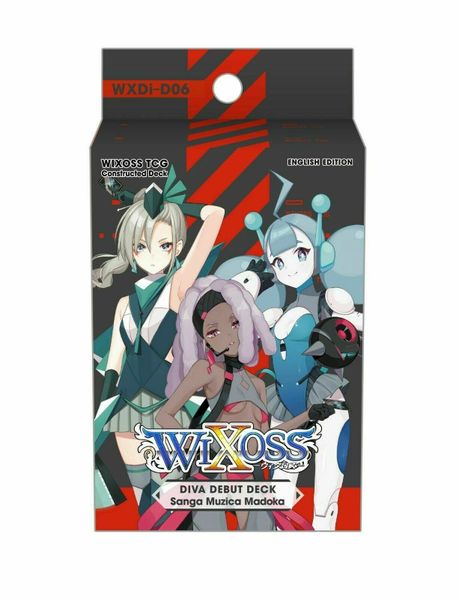 Wixoss TCG Constructed Deck DIVA DEBUT DECK Sanga Muzica Madoka WXDi-D06 [EN] by TOMY Company