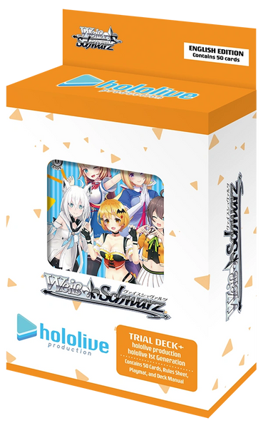 Weiss Schwarz English Trial Deck+ (Plus) "hololive production hololive 1st Generation" by Bushiroad
